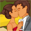 Брад и Анджелина се Целуват / Brad and Angelina Kissing